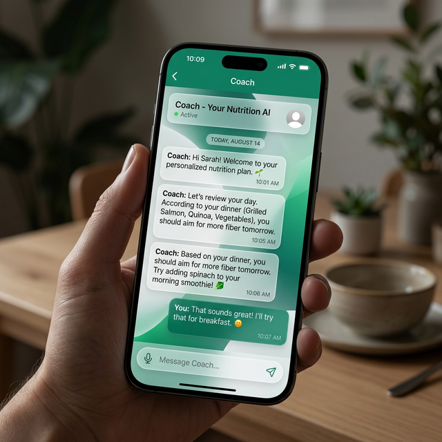 AI Nutrition Coach Chat